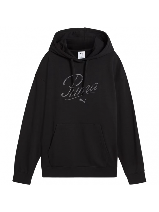 Dámska mikina s kapucňou Puma Ess Script Comfort, čierna 684983 01